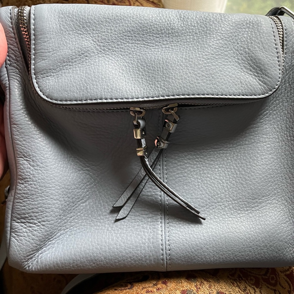 Vince Camuto Crossbody in Cozy Blue (light blue)